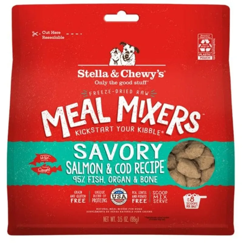 Stella & Chewy's Savory Salmon & Cod Meal Mixers