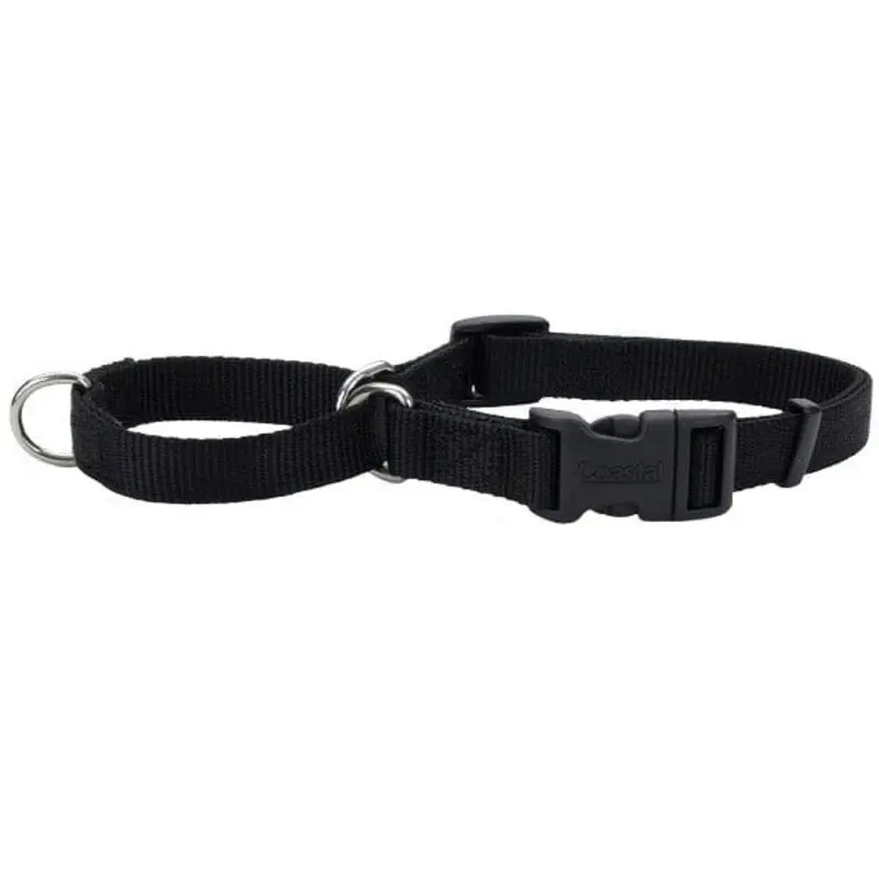 Coastal No Slip Adjustable Martingale Dog Collar with Buckle