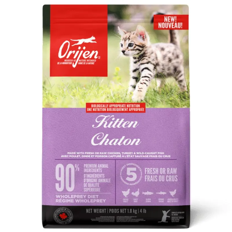 Orijen Kitten Dry Food, 1.8kg