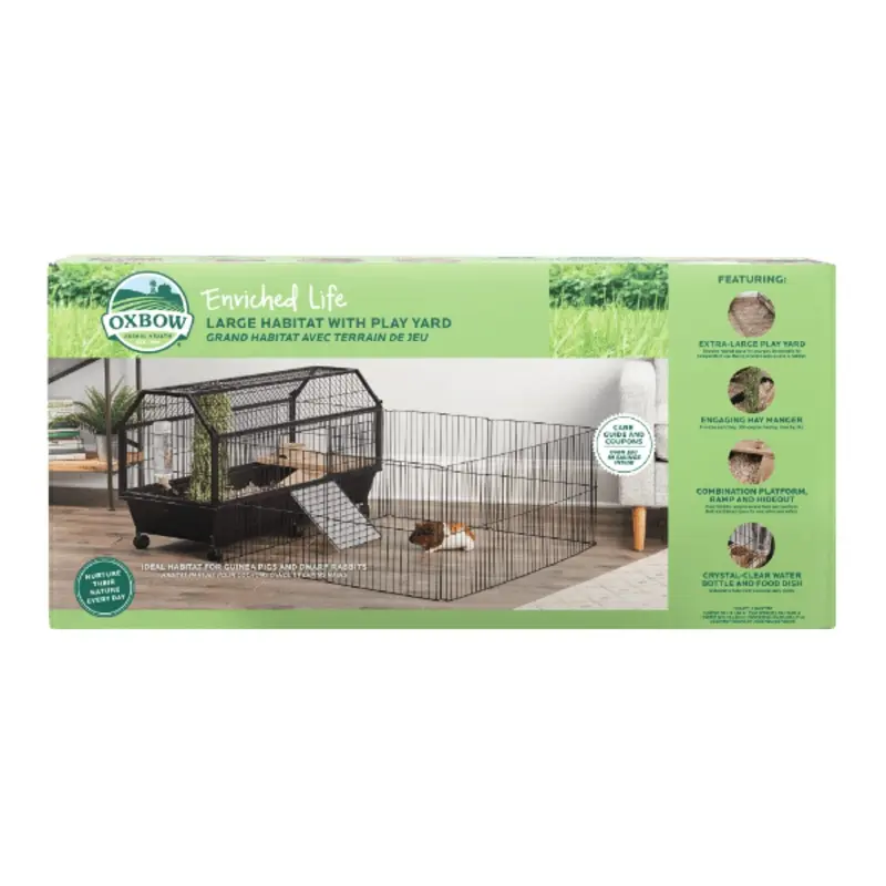 Oxbow Enriched Life - Large Habitat for Rabbits and Guinea Pigs