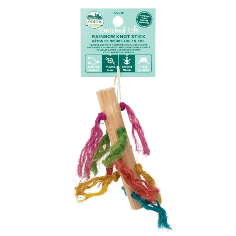 Oxbow Enriched Life - Rainbow Knot Stick