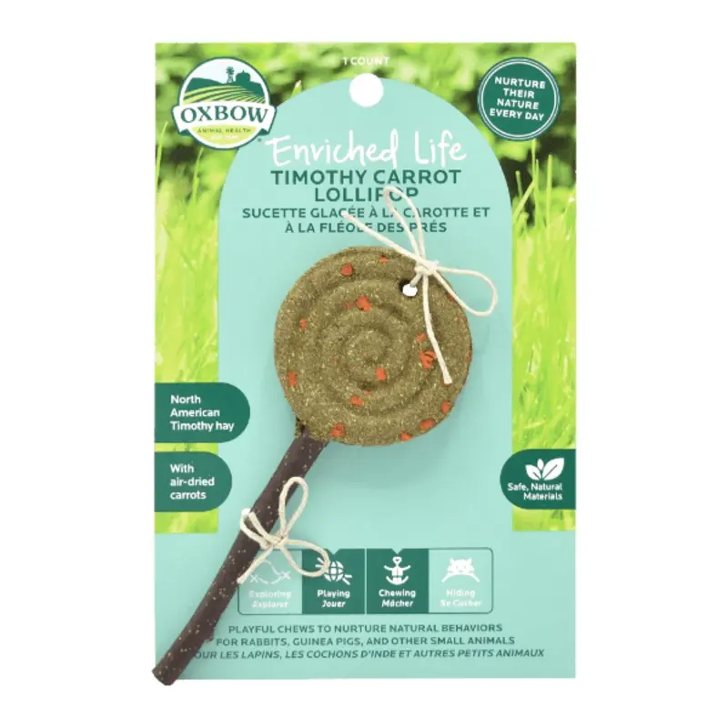 Oxbow Enriched Life - Timothy Lollipop; Carrot