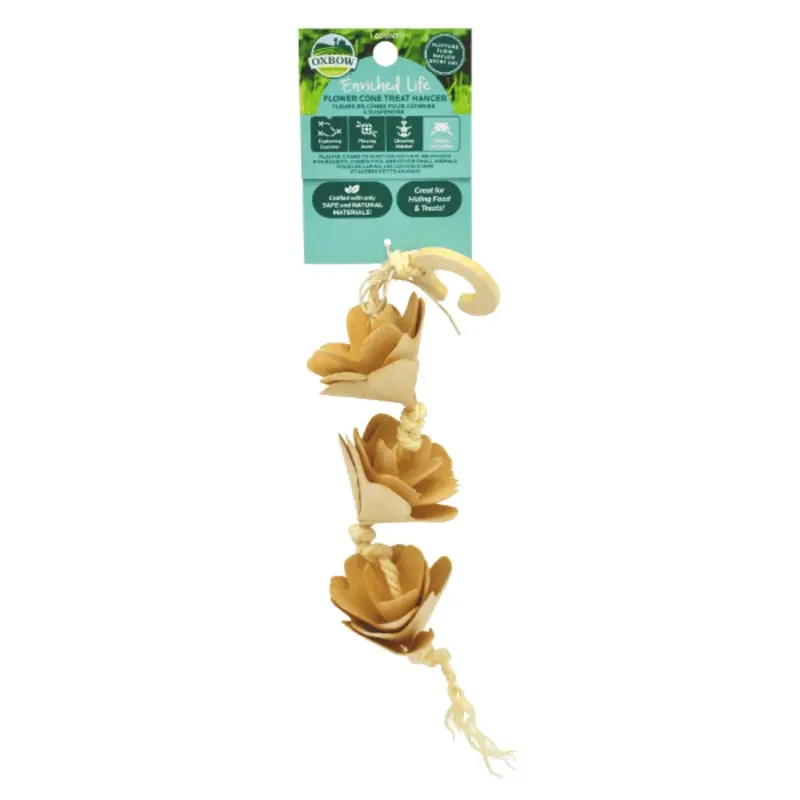Oxbow Enriched Life - Flower Cone Treat Hanger