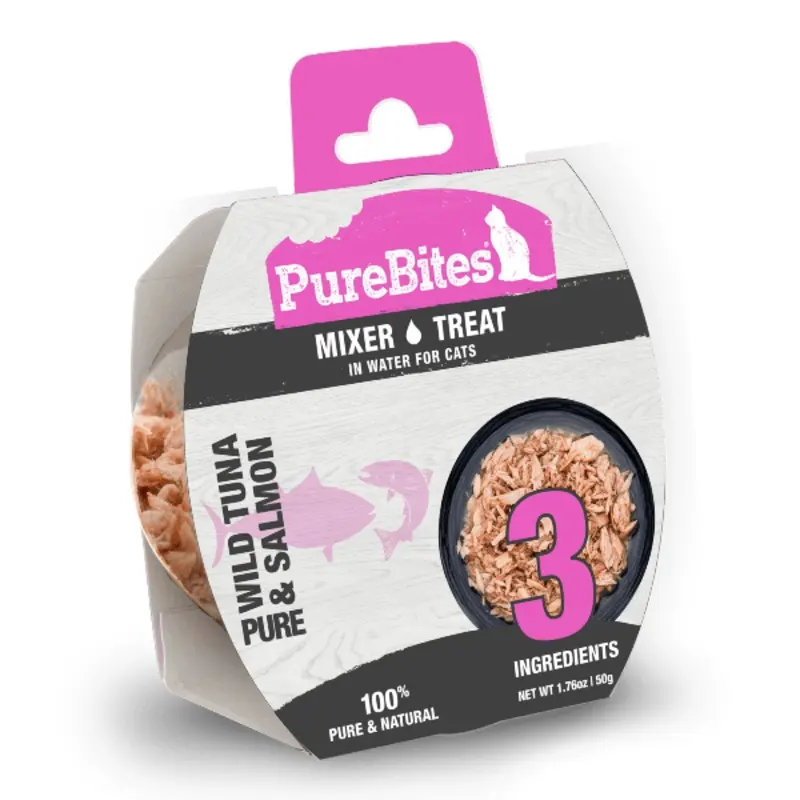 Purebites Mixers for Cats; Wild Tuna & Salmon