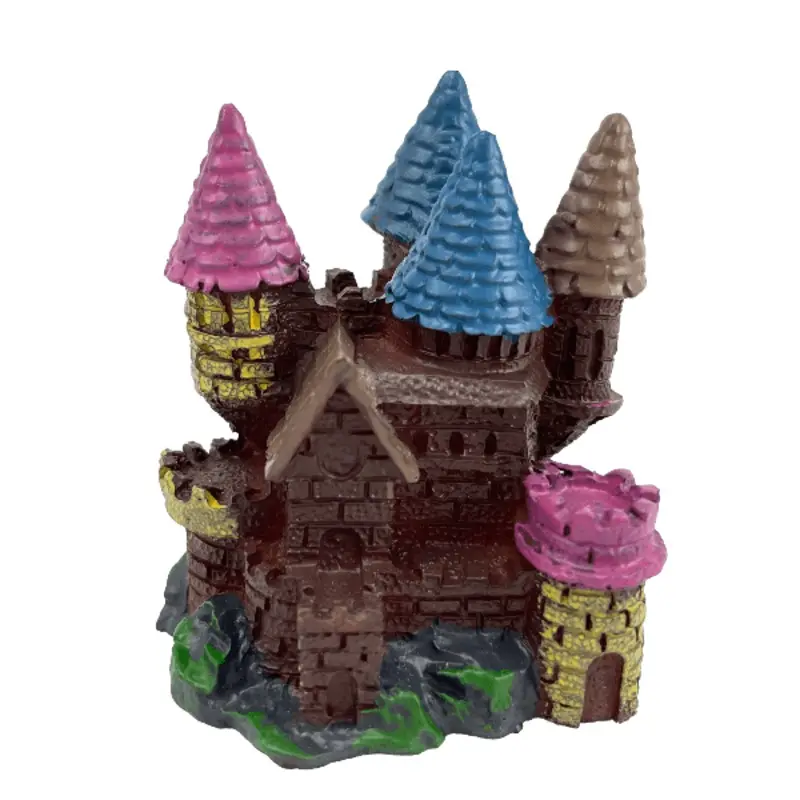 Fish Gear Castle Betta Ornament