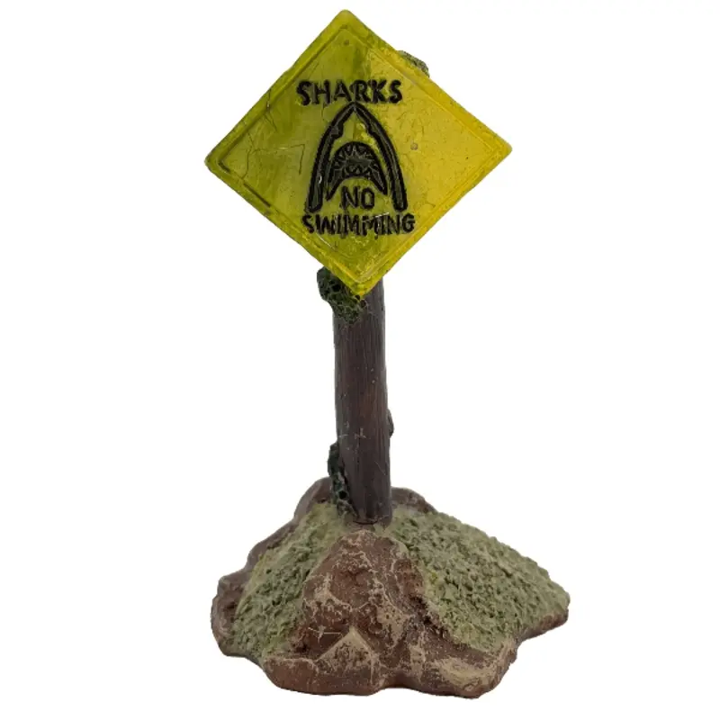 Fish Gear No Swimming Betta Ornament