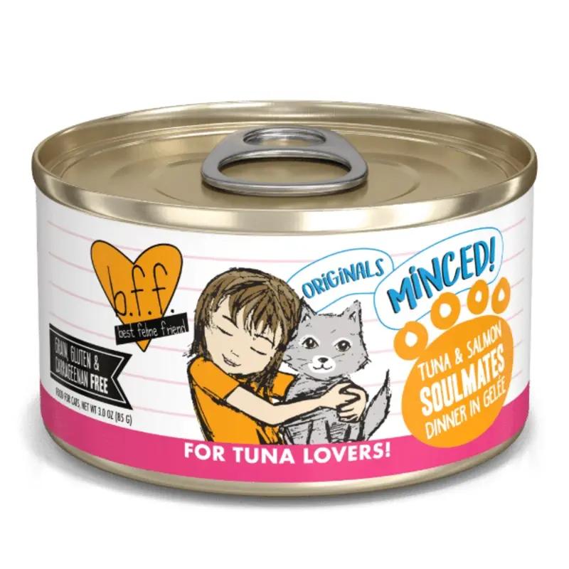 B.F.F. Tuna & Salmon Soulmates Canned Cat Food