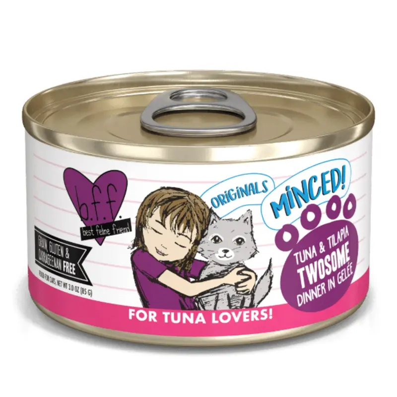 B.F.F. Tuna & Tilapia Twosome Canned Cat Food