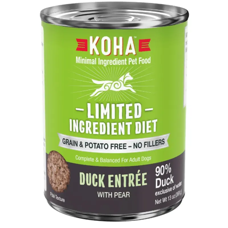 KOHA LID Duck Entre Canned Dog Food