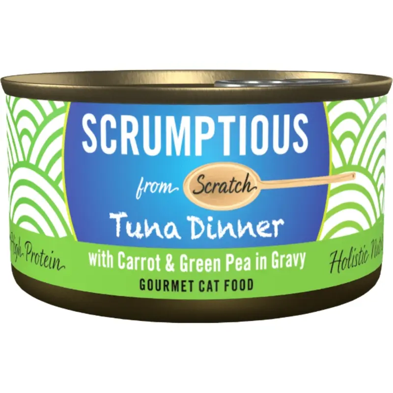 Scrumptious Tuna Dinner with Carrot & Green Pea Canned Cat food