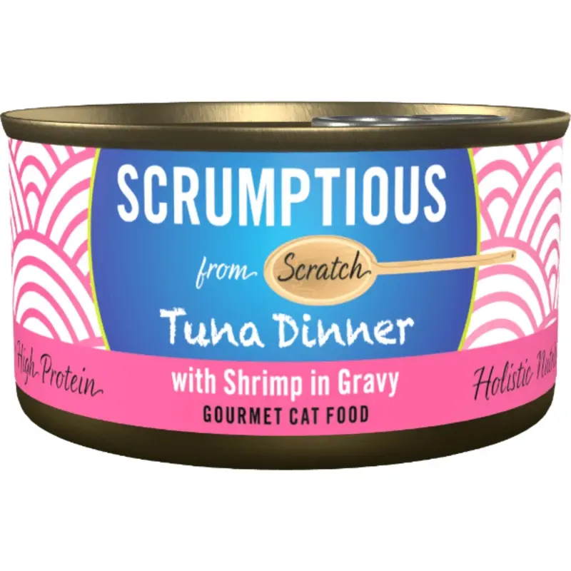 Scrumptious Tuna Dinner with Shrimp Canned Cat food