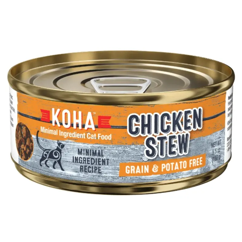 KOHA Chicken Stew Canned Cat Food, 5.5oz