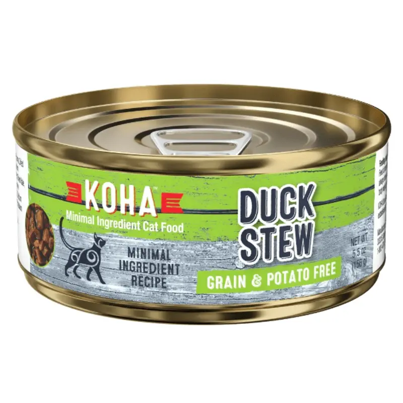 KOHA Duck Stew Canned Cat Food, 5.5oz