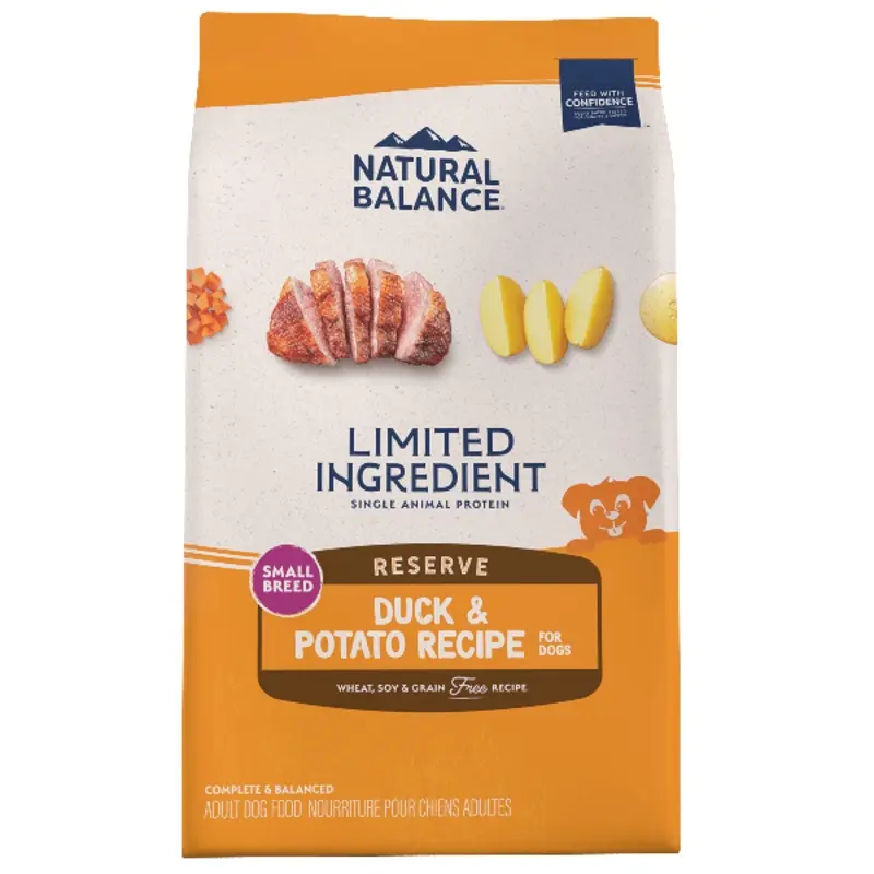 Natural Balance Reserve Grain Free Duck & Potato Small Breed Recipe Dry Dog Food