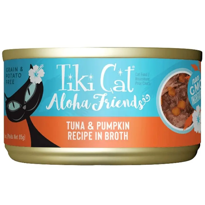 Tiki Cat Aloha Friends Tuna & Pumpkin Recipe Canned Cat Food