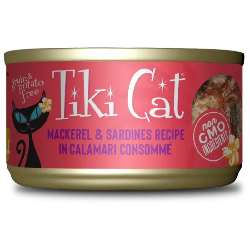 Tiki Cat Grill Mackerel & Sardines Canned Cat Food