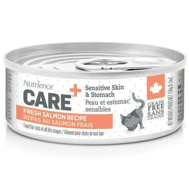 Nutrience Care+ Sensitive Skin & Stomach Canned Cat Food
