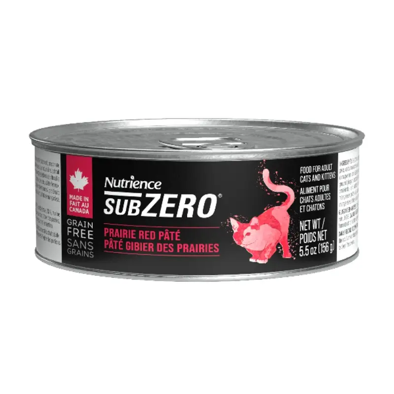 Nutrience SubZero Prairie Red Pate Canned Cat Food