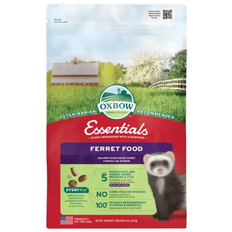 Oxbow Essentials Ferret Food, 4lb