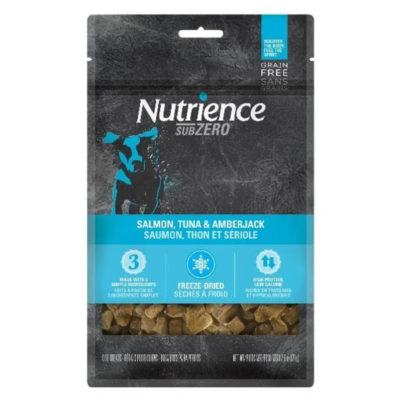 Nutrience SubZero Freeze-Dried Salmon, Tuna & Amberjack Dog Treats