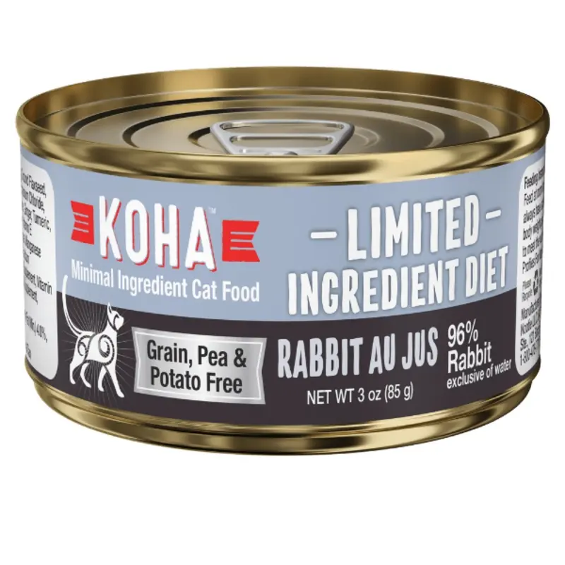 KOHA LID Rabbit Pate Canned Cat Food