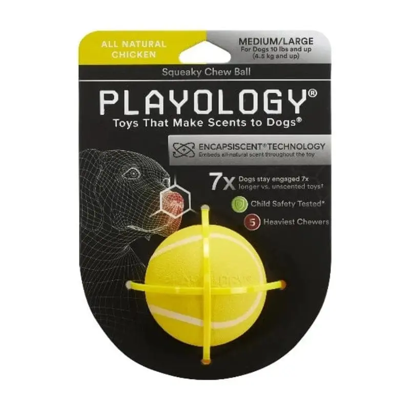Playology Squeaky Chew Ball