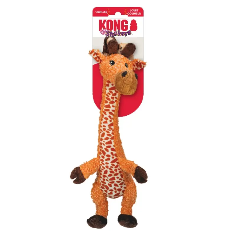 KONG Shakers Luvs Giraffe Dog Toy