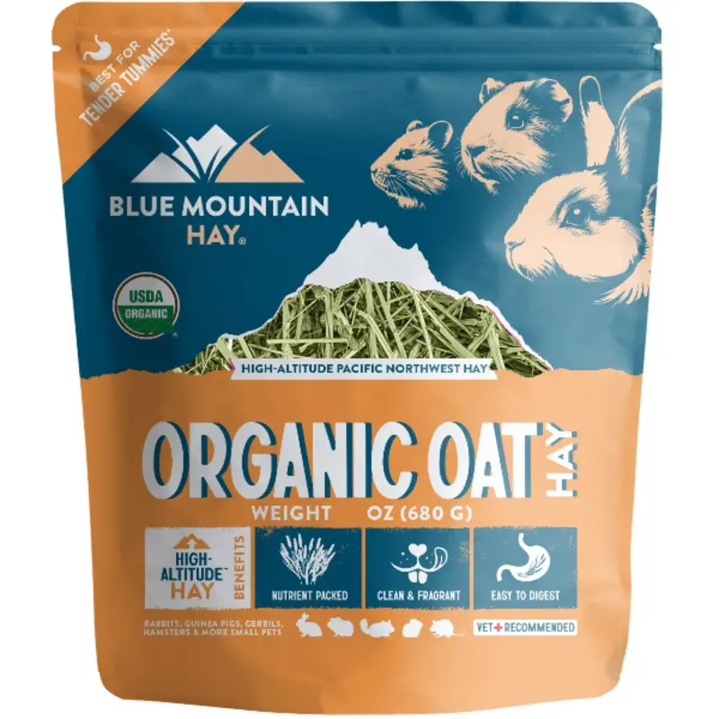 Blue Mountain Hay High-Altitude Organic Oat Hay