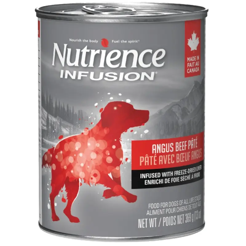 Nutrience Infusion Pate with Canadian Angus Beef Canned Dog Food