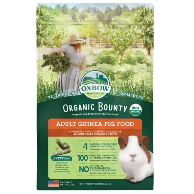 Oxbow Organic Bounty Adult Guinea Pig Food