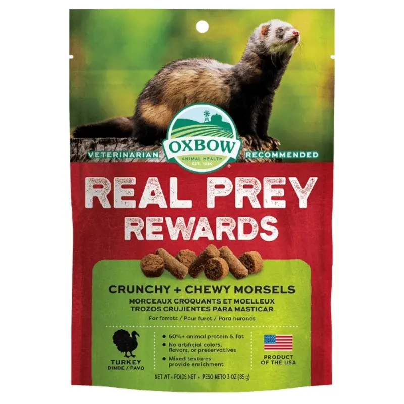 Oxbow Real Prey Rewards Turkey Ferret Treats