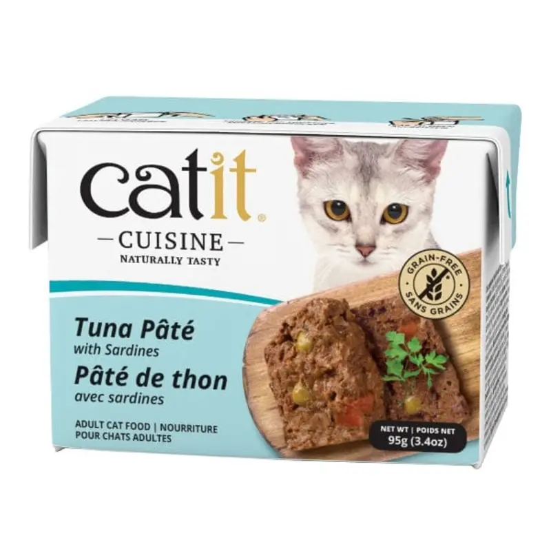 Catit Cuisine Tuna Pt with Sardines Wet Cat Food