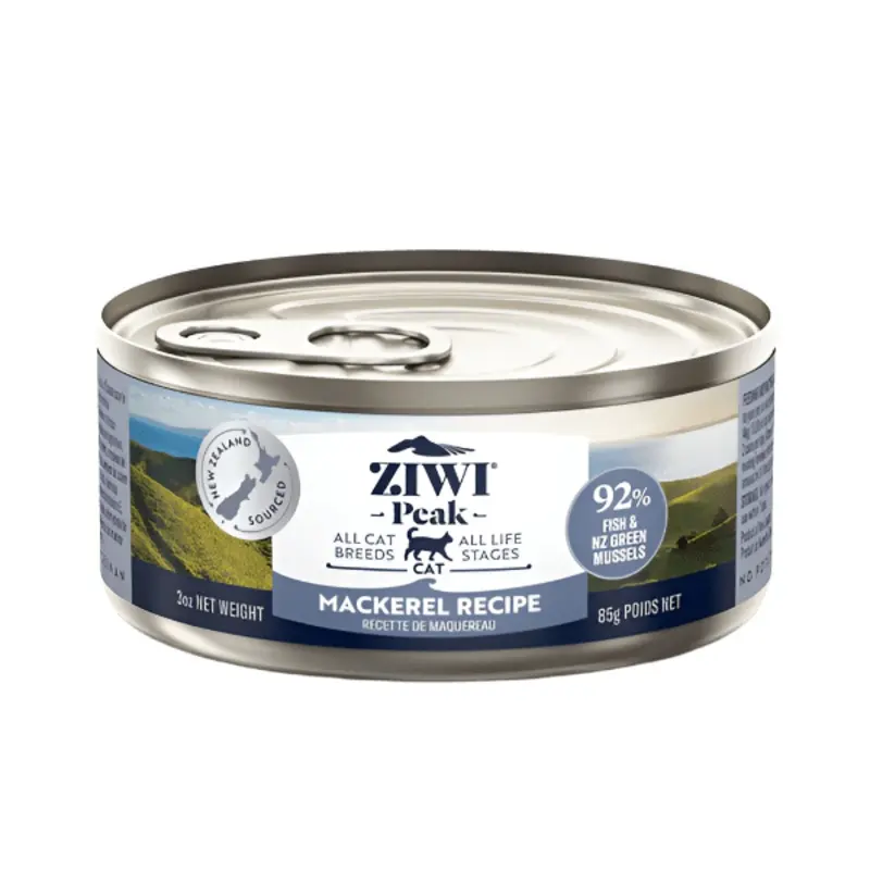 ZIWI Peak Original Series Mackerel Recipe Canned Cat Food, 3oz