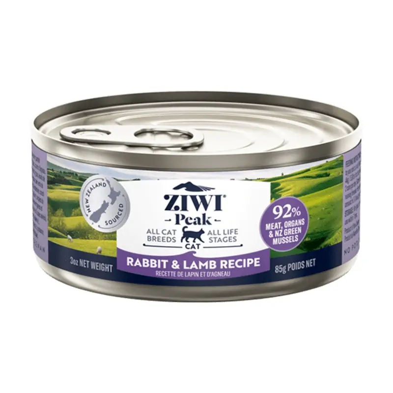 ZIWI Peak Original Series Rabbit & Lamb Recipe Canned Cat Food, 3oz