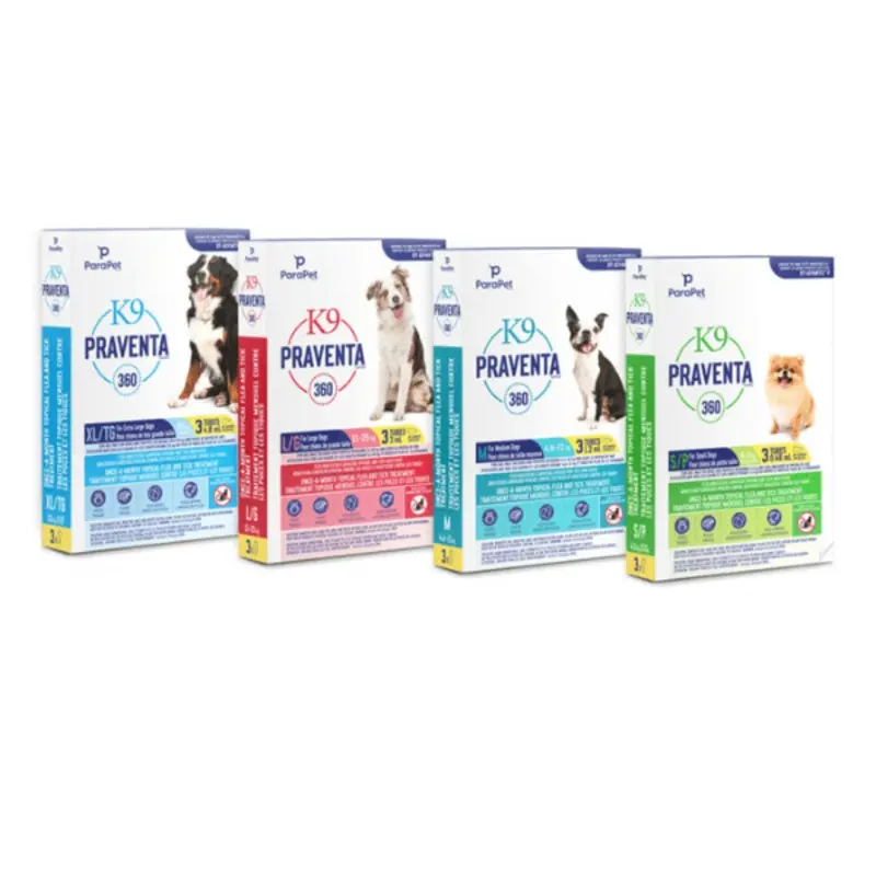 K9 Praventa 360 Topical Flea & Tick Treatment for Dogs