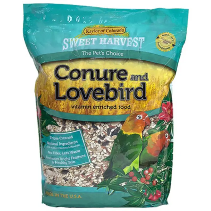 Kaylor of Colorado Sweet Harvest Conure and Lovebird Bird Food 2 lb