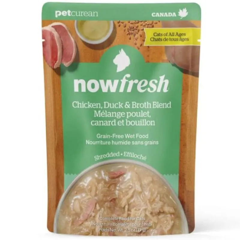 Now Fresh Chicken, Duck & Broth Blend Grain-Free Wet Cat Food
