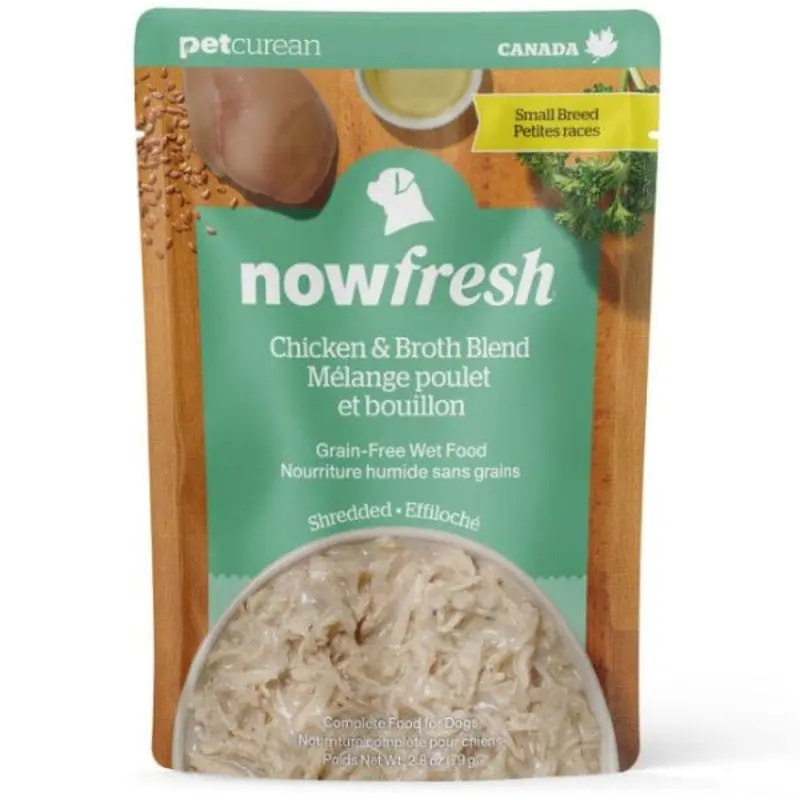 Now Fresh Shredded Chicken & Broth Grain-Free Wet Small Breed Dog Food