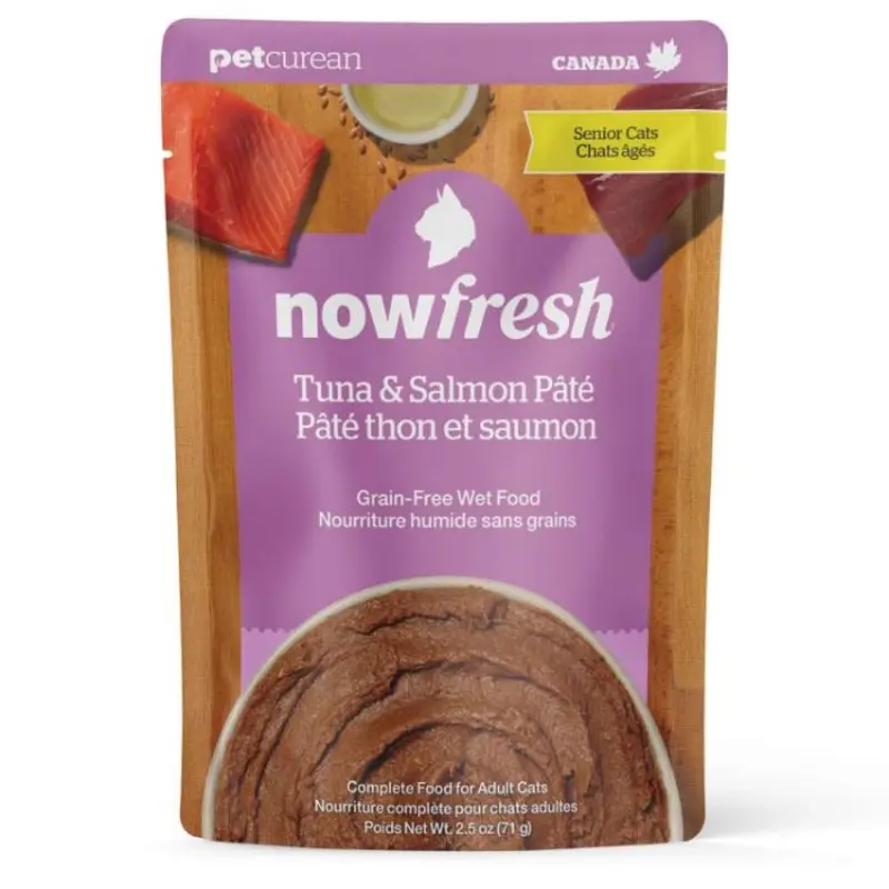 Now Fresh Tuna & Salmon Pt Grain-Free Wet Senior Cat Food