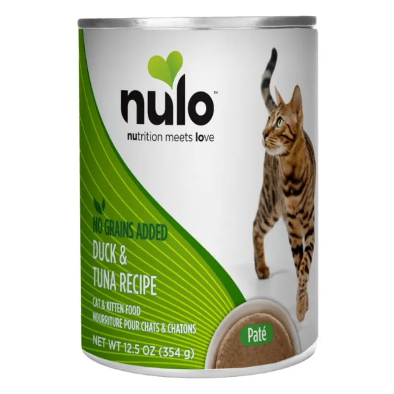 Nulo Freestyle Grain Free Duck & Tuna Recipe Canned Cat Food, 12.5oz