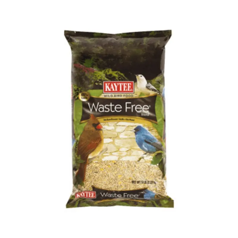 Kaytee Waste Free Bird Seed Blend Wild Bird Food 10 lb