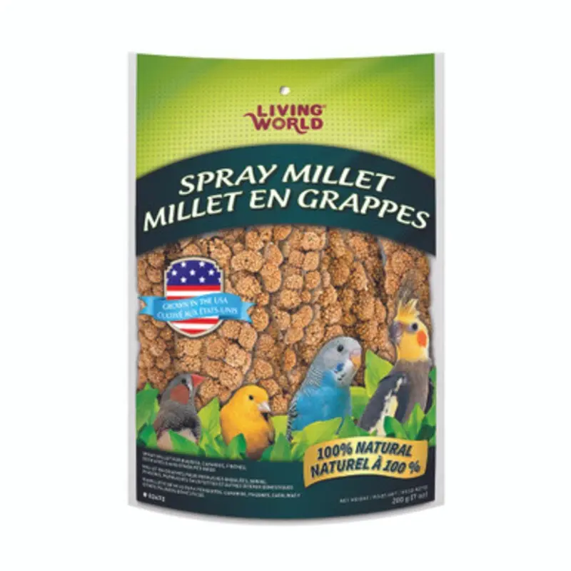 Living World Spray Millet Bird Treats 7 oz