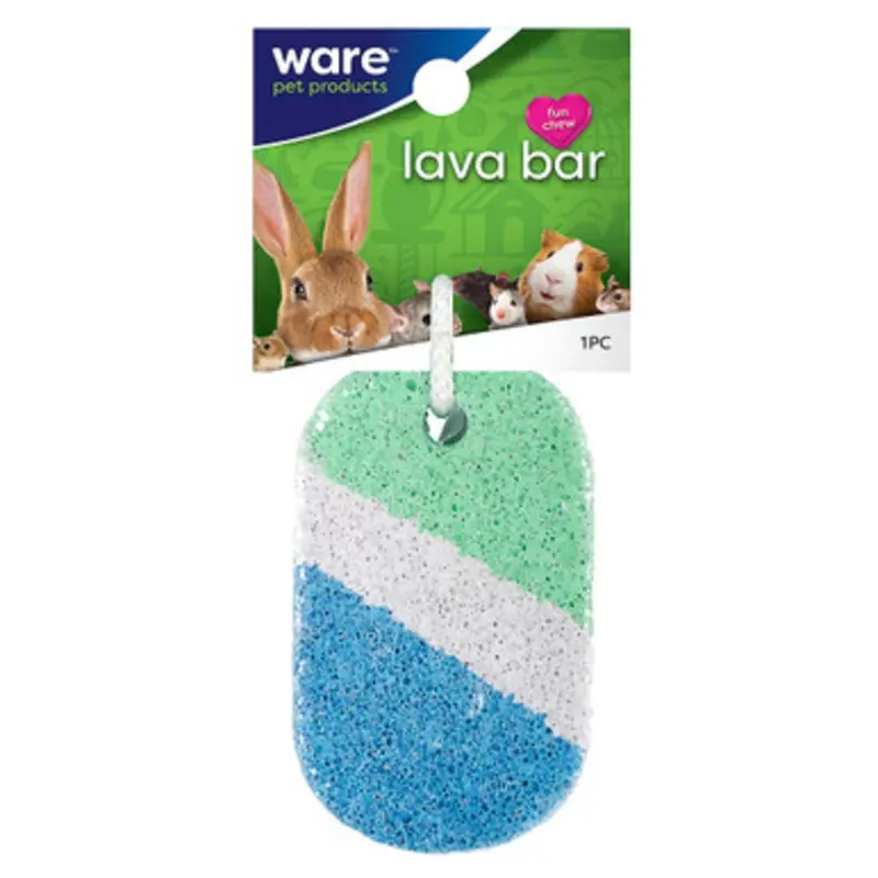 Ware Lava Bar Stone Chew for Small Animals One Size