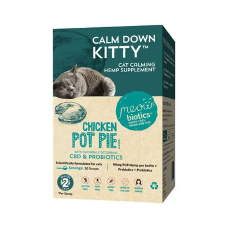 Calm Down Kitty Calming Hemp Cat Supplement .5 oz