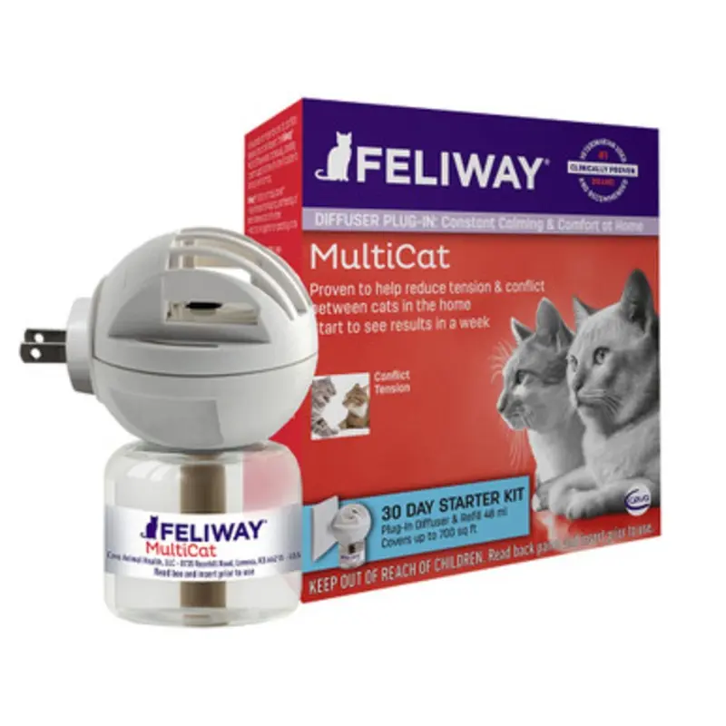 Feliway MultiCat Calming Pheromone Diffuser Starter Kit One Size