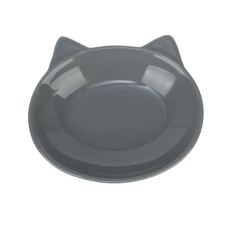 Park Life Designs Gray Milo Cat Dish One Size