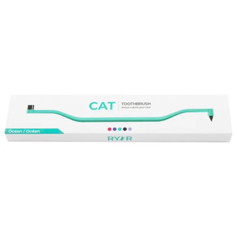 RyerCat Ocean Dual Sided Cat Toothbrush One Size