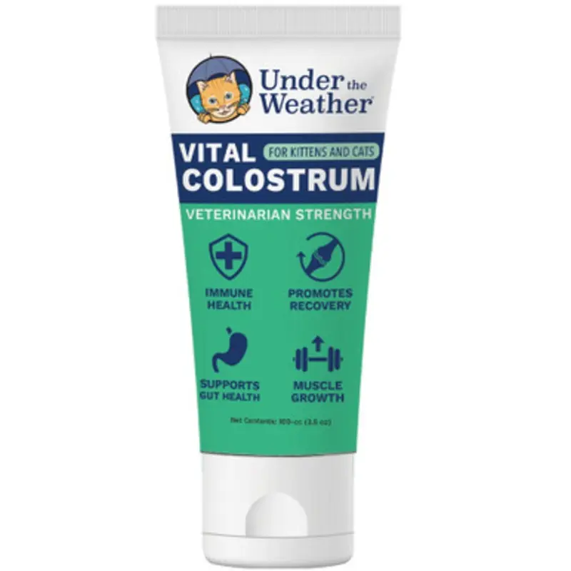 Under The Weather Vital Colostrum Supplement for Cats & Kittens 3.5 oz