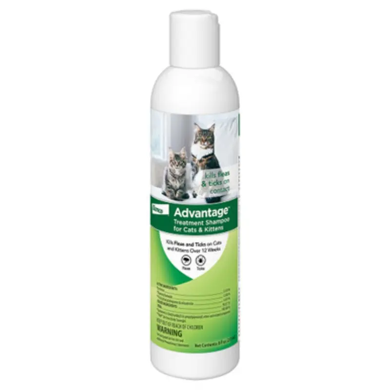 Advantage Treatment Shampoo for Cats & Kittens 8 fl oz