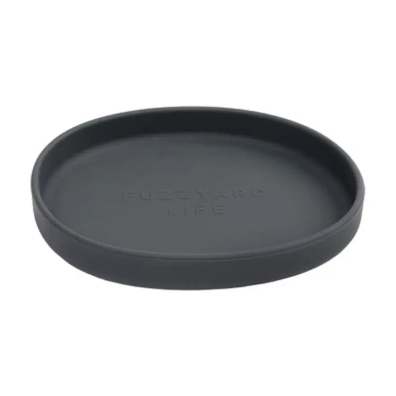 FuzzYard Life Slate Grey Silicone Cat Dish One Size